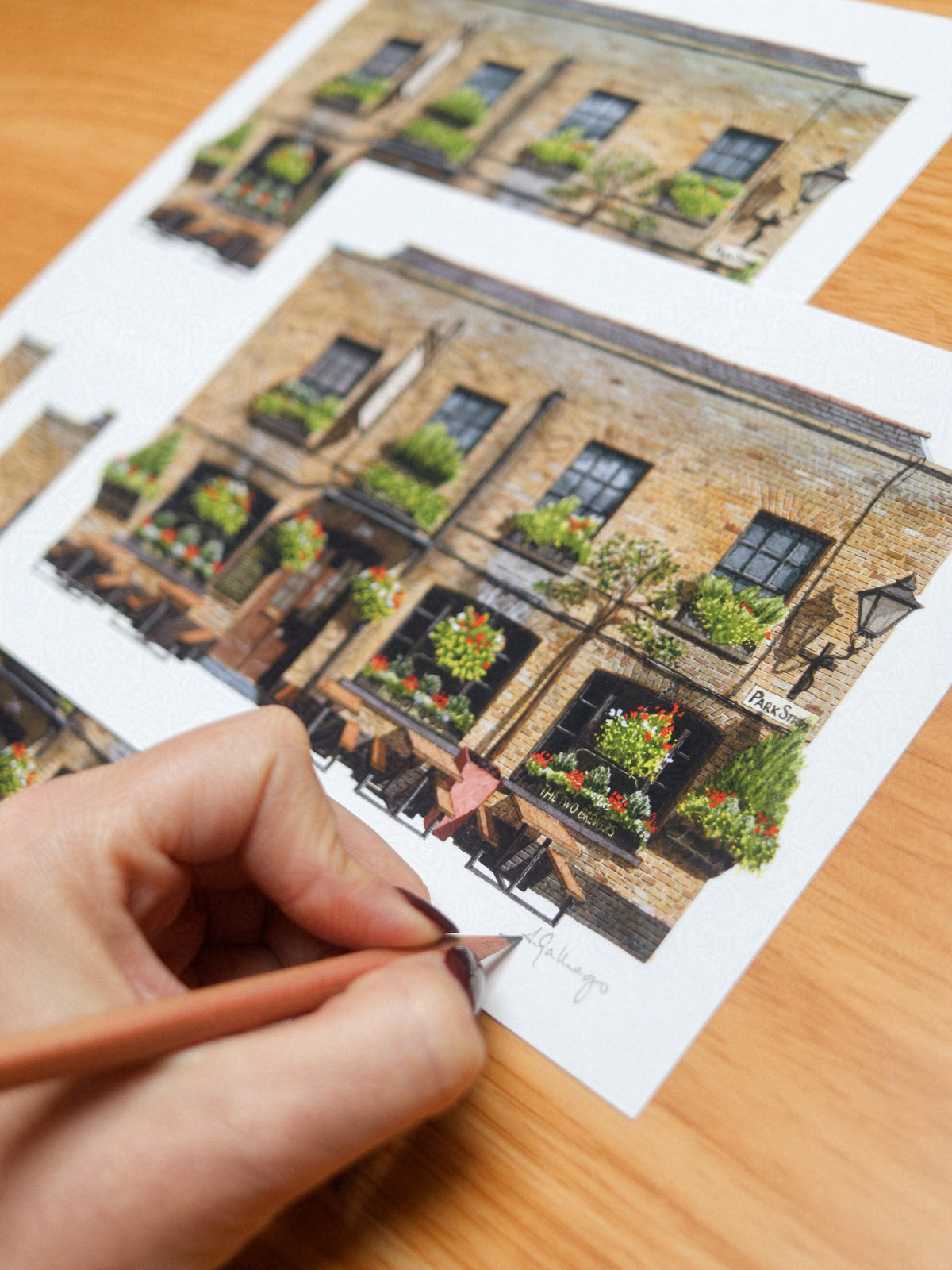 Windsor - The Two Brewers pub - Giclée Print (unframed)