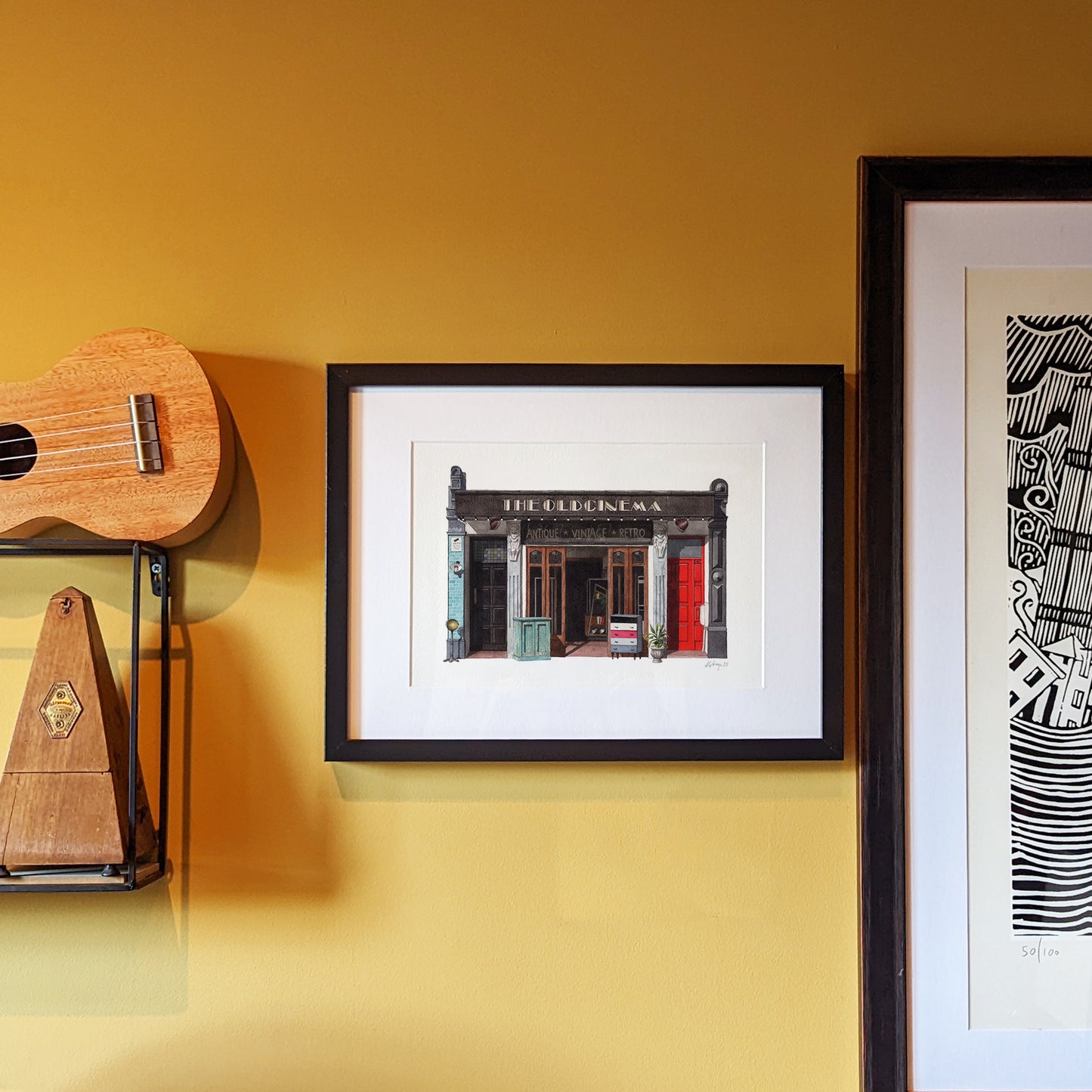 Chiswich - The Old Cinema - Giclée Print (unframed)