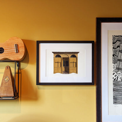 Whitechapel Church Bell Foundry - Giclée Print (unframed) - East London