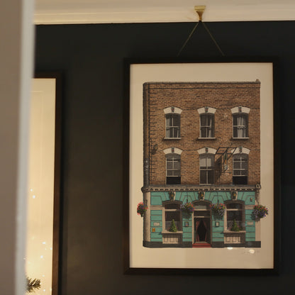 Kentish Town - The Pineapple pub - Giclée Print (unframed)