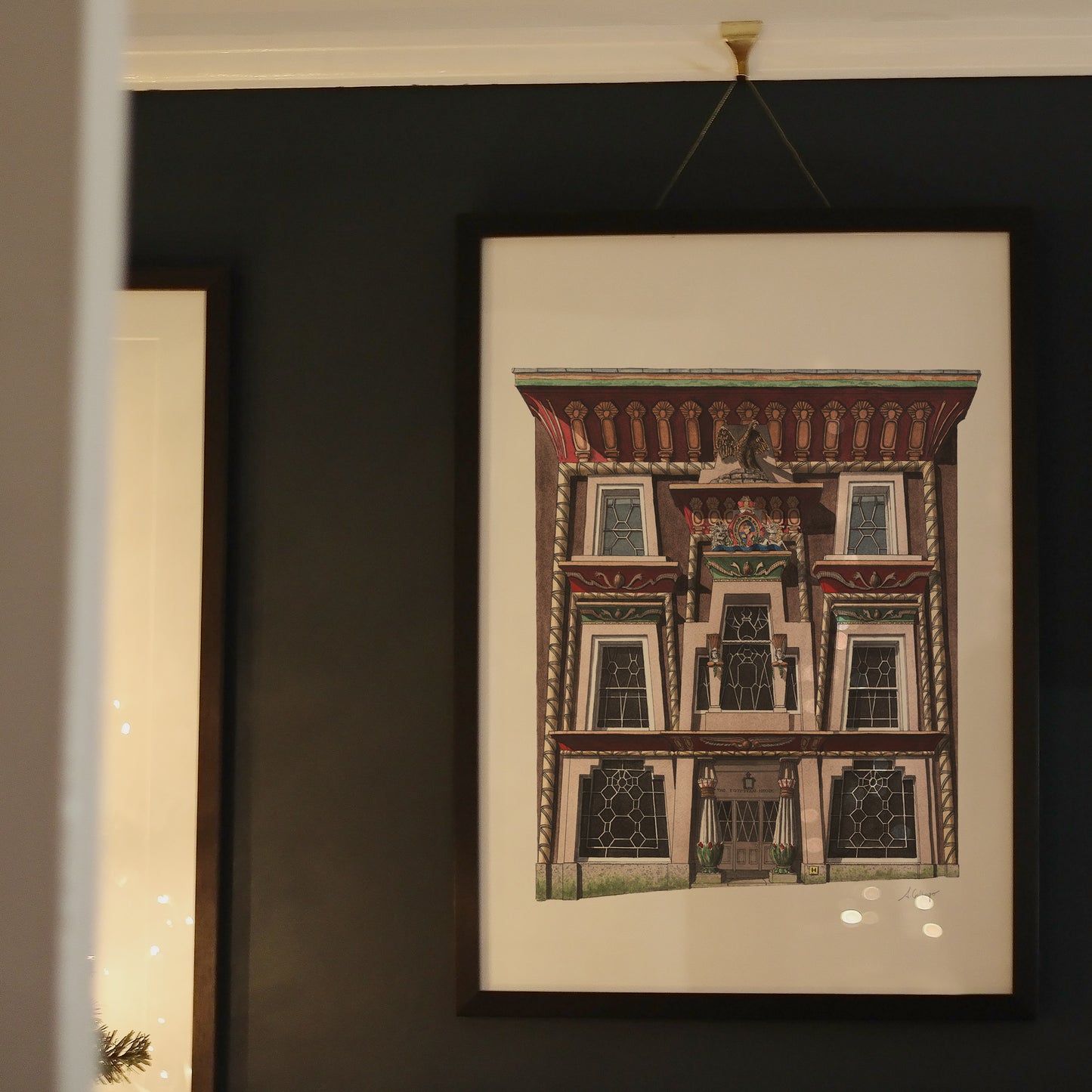 Cornwall - Penzance - The Egyptian House - Giclée Print (unframed)