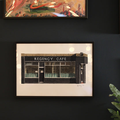 Pimlico - Regency Cafe- Giclée Print (unframed) - Victoria