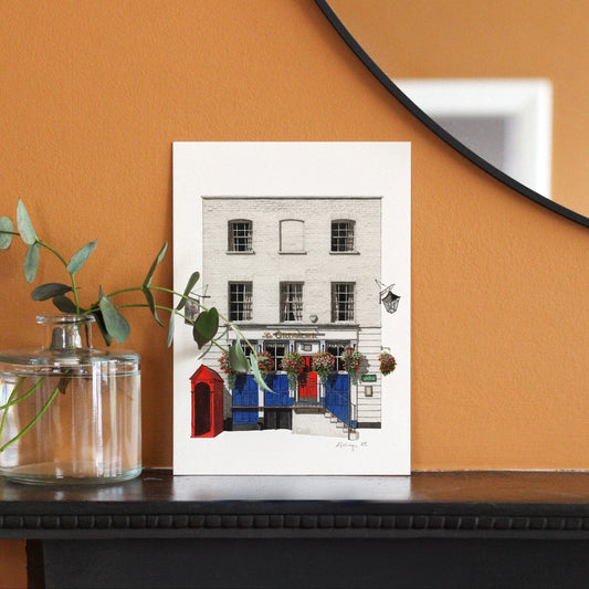 Belgravia - The Grenadier Pub - Giclée Print (unframed) - Knightsbridge