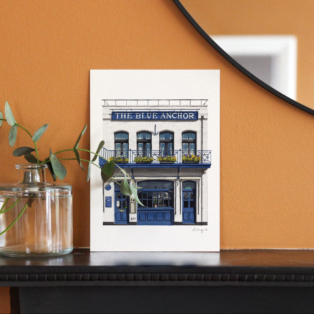 Hammersmith - The Blue Anchor - Giclée Print (unframed)