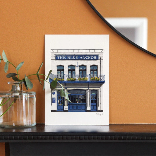 Hammersmith - The Blue Anchor - Giclée Print (unframed)
