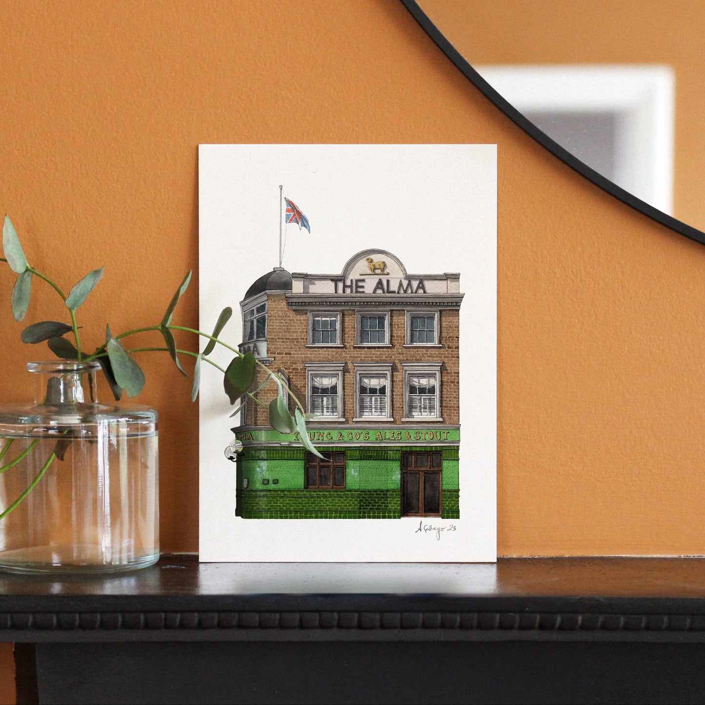 Wandsworth Town - The Alma - Giclée Print (unframed)