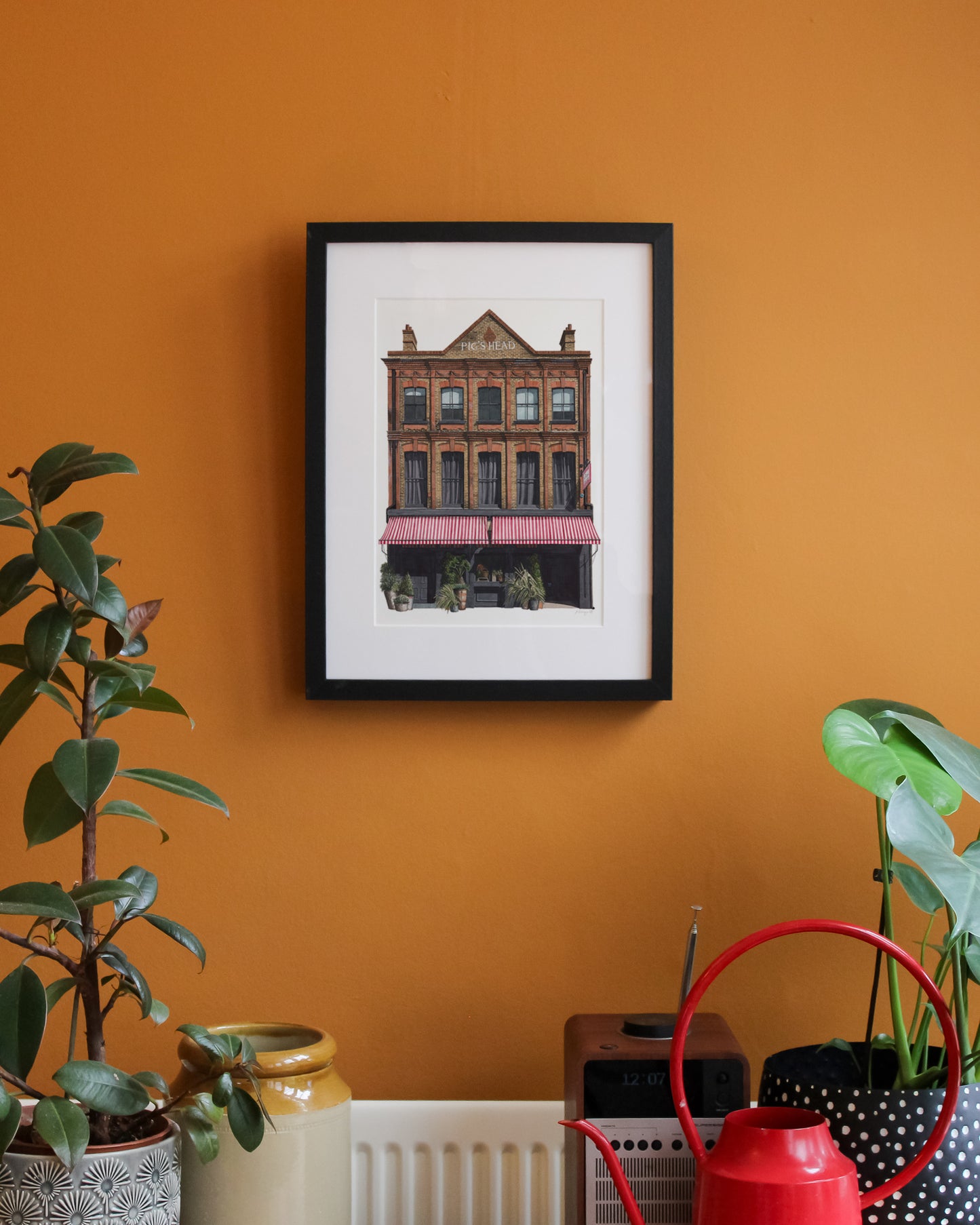 Clapham - The Pig's Head SW4 - Giclée Print (unframed)