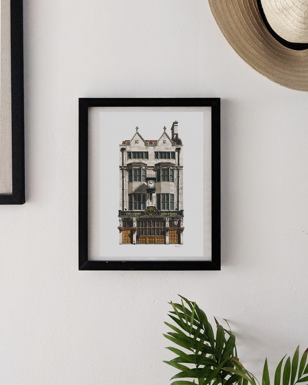 Central - Cittie of Yorke WC1V - Giclée Print (unframed)