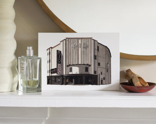 Dalston - Rio Cinema - Giclée Print (unframed)