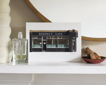 Pimlico - Regency Cafe- Giclée Print (unframed) - Victoria