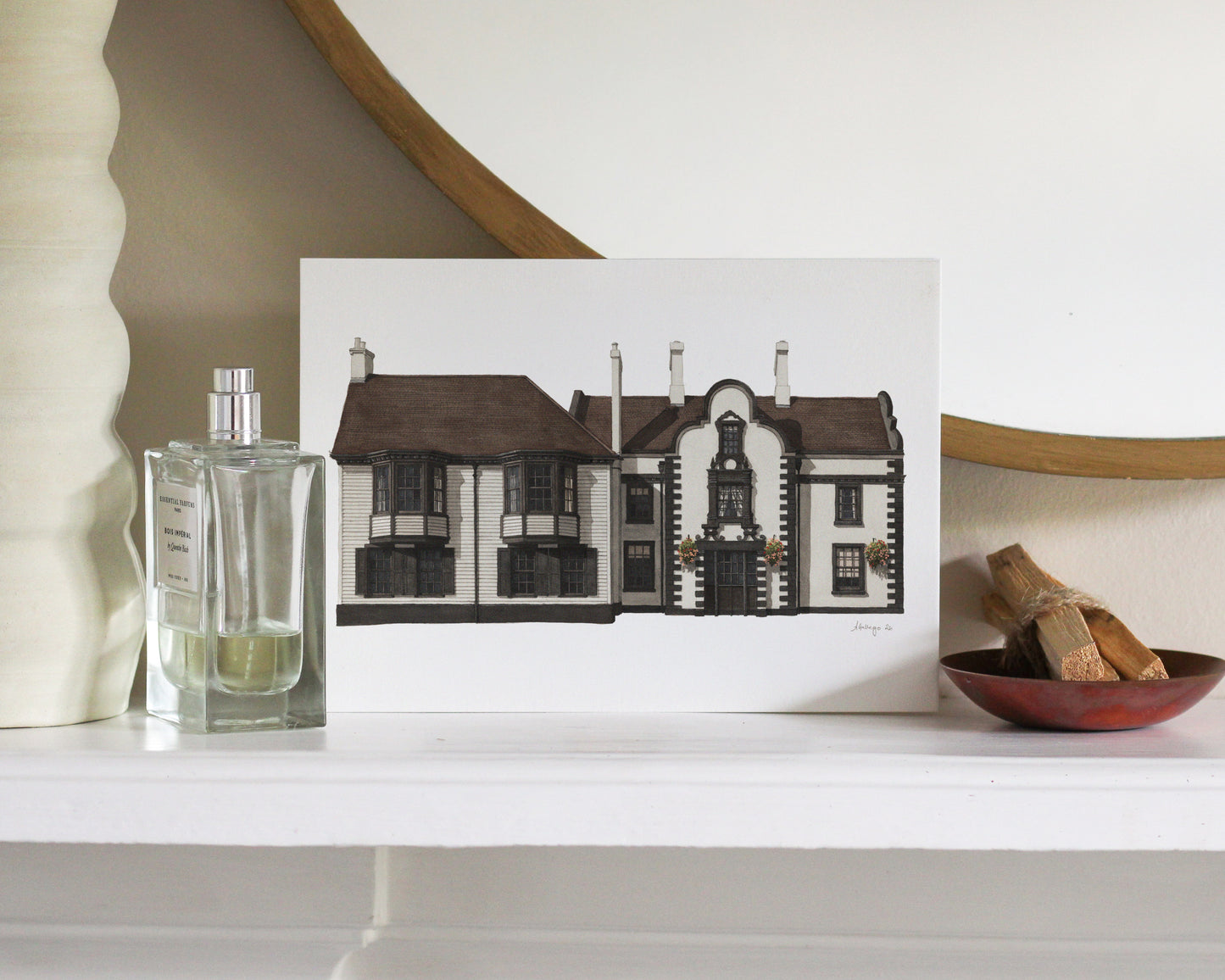Carshalton - The Greyhound - Giclée Print (unframed)