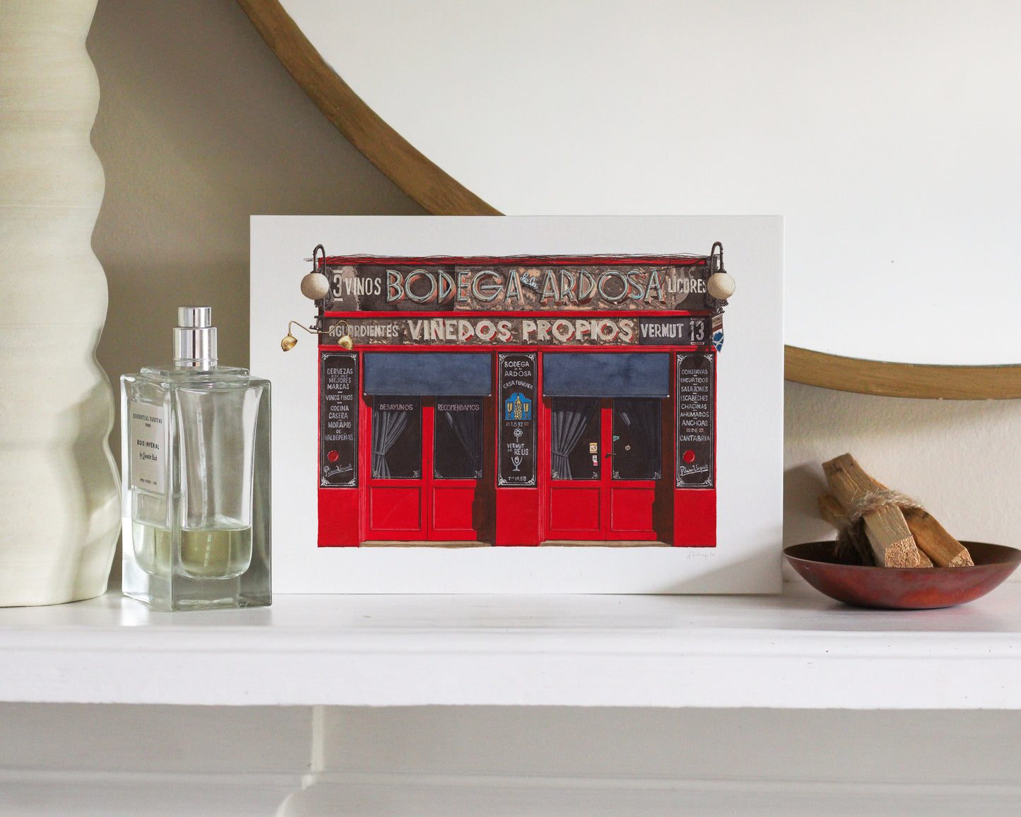 Bodega de la Ardosa Madrid - Giclée Print (unframed)