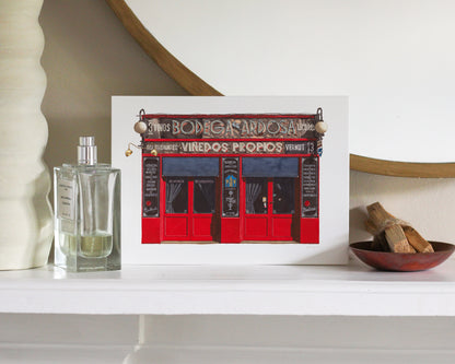 Bodega de la Ardosa Madrid - Giclée Print (unframed)
