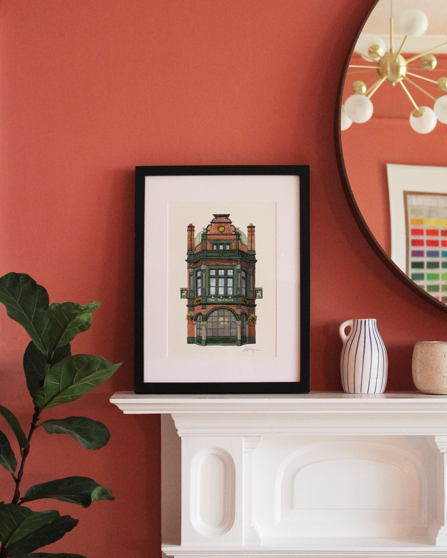 Borough - The Roebuck pub - Giclée Print (unframed)