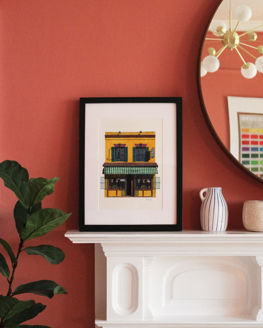 Peckham - Il Giardino restaurant - Giclée Print (unframed)