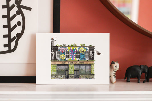 Hackney Wick - Lord Napier Pub - Giclée Print (unframed)