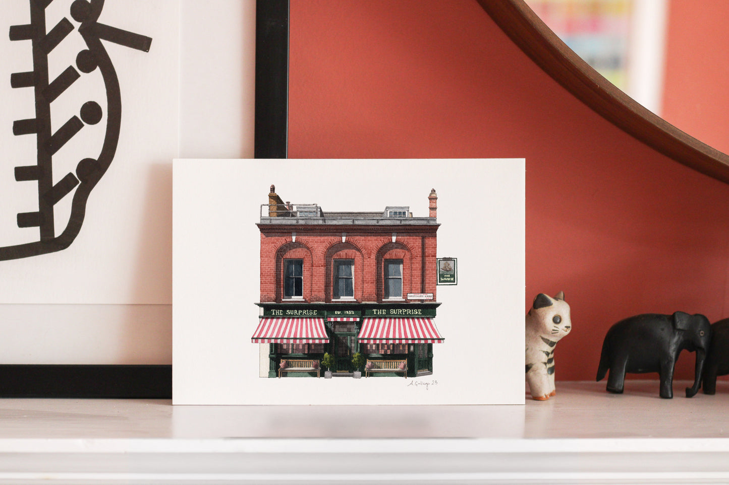 Chelsea - The Surprise - Giclée Print (unframed)
