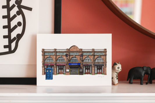 Earls Court Station - Giclée Print (unframed)