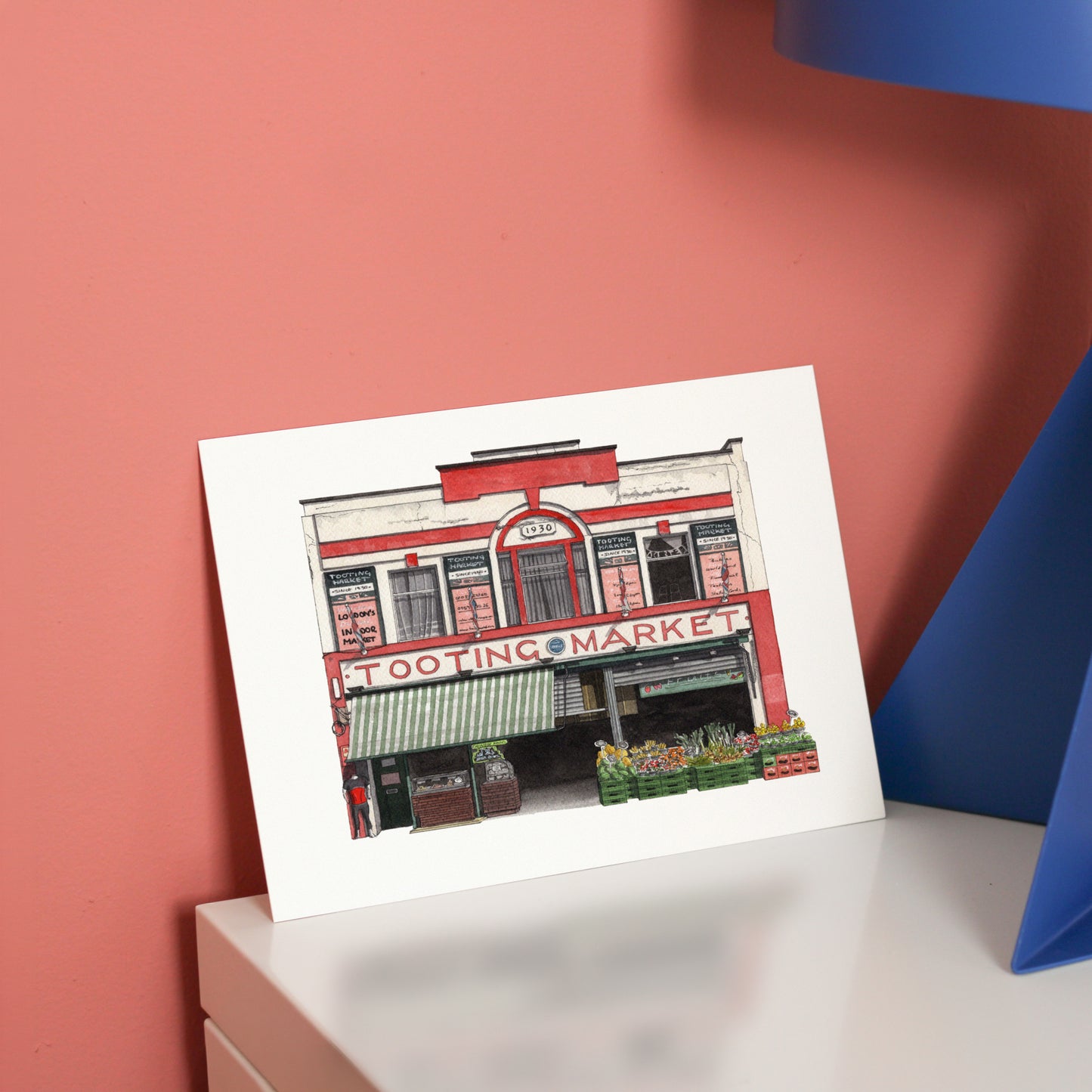 Tooting - Tooting Market - Giclée Print (unframed)