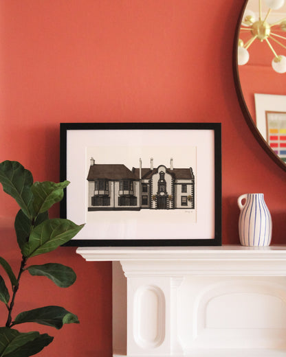 Carshalton - The Greyhound - Giclée Print (unframed)