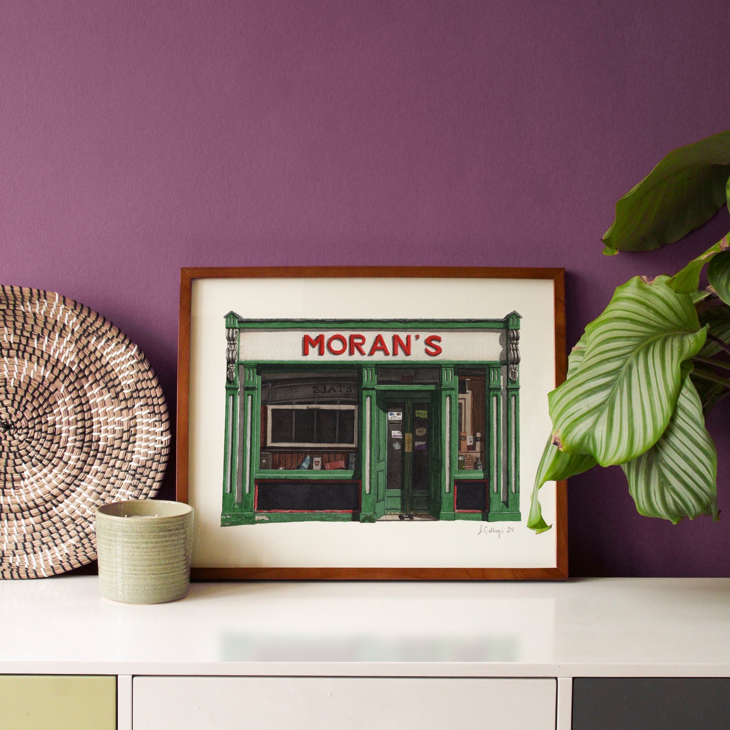 Westport - Moran's - Giclée Print (unframed) - Co. Mayo. Ireland