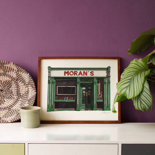 Westport - Moran's - Giclée Print (unframed) - Co. Mayo. Ireland