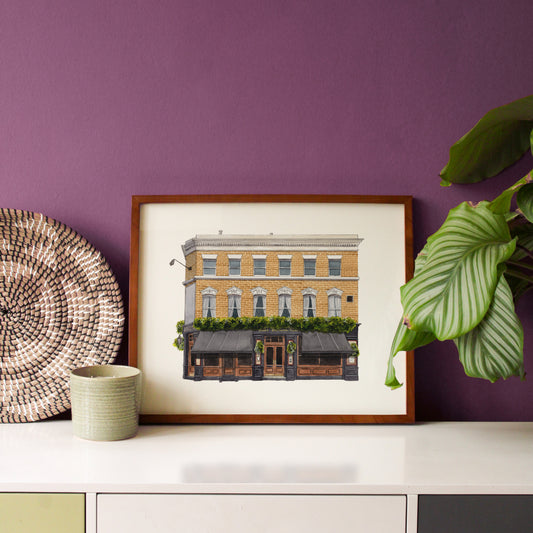 East Dulwich - East Dulwich Tavern - EDT - Giclée Print (unframed)