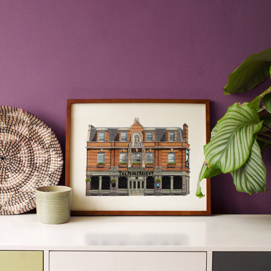Herne Hill - The Prince Regent Pub - Giclée Print (unframed)