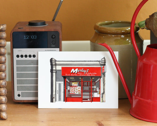 West Norwood - Morley's Chicken Shop - Giclée Print (unframed)