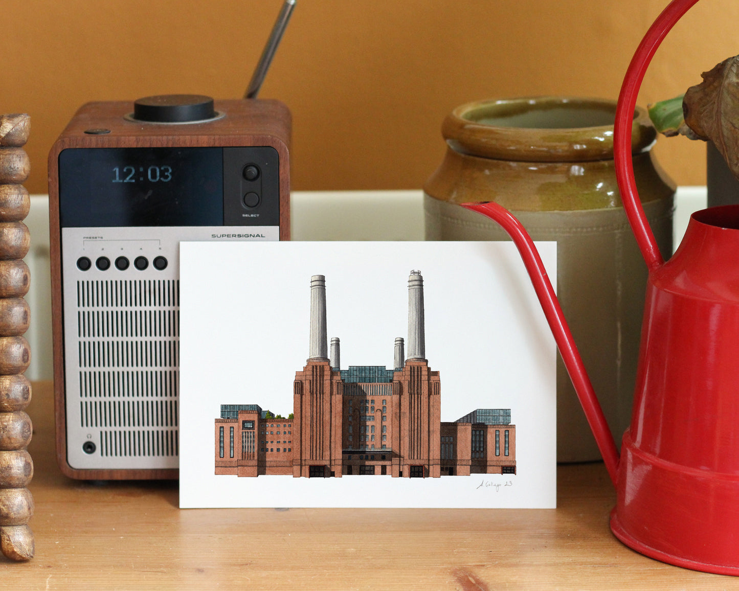 Battersea Power Station - Giclée Print (unframed)