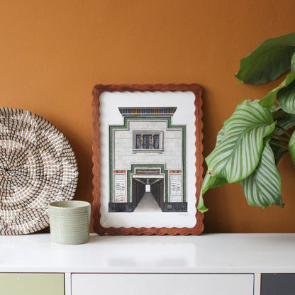 Brixton - Reliance Arcade - Egyptian Façade- Giclée Print (unframed)