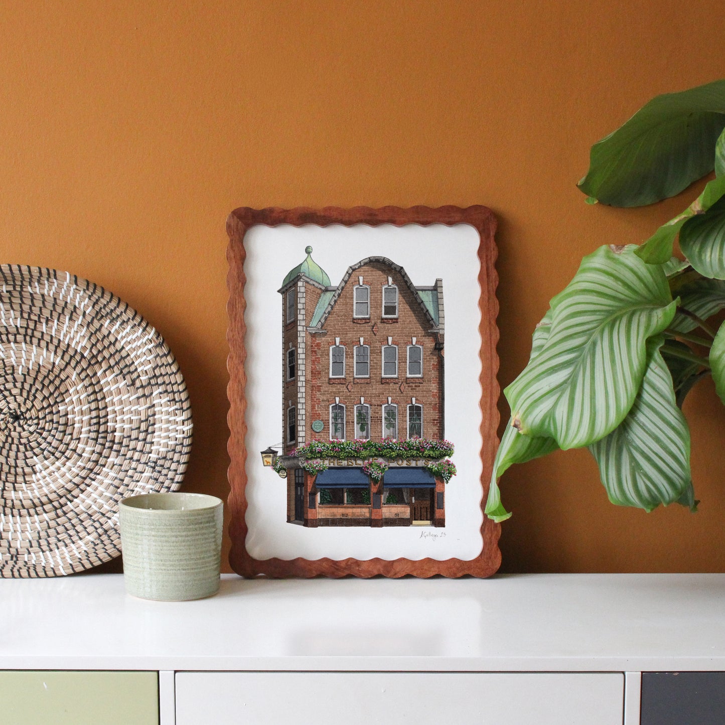 Soho - The Blue Posts pub - Giclée Print (unframed)