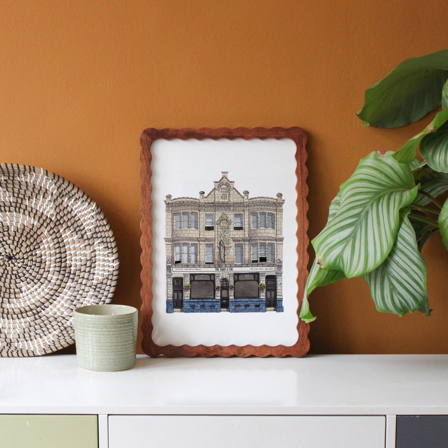 Hackney - Adam and Eve Pub - Giclée Print (unframed) - Homerton