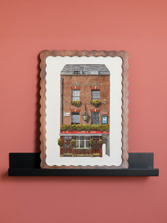 Covent Garden - Lamb & Flag Pub - Giclée Print (unframed)