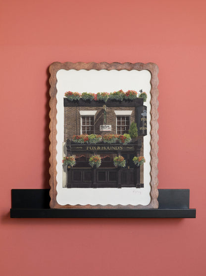 Belgravia - The Fox & Hounds Pub - Giclée Print (unframed) - Chelsea