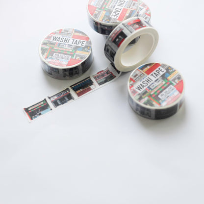London Shop Fronts - Washi tape - 15mm x 10m