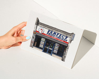 Forest Hill - Ferfect Fried Chicken Shop - Giclée Print (unframed)