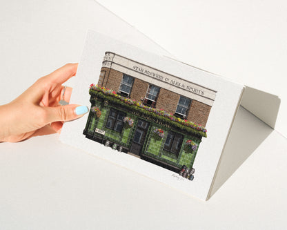 Greenwich - The Pelton Arms pub - Giclée Print (unframed)