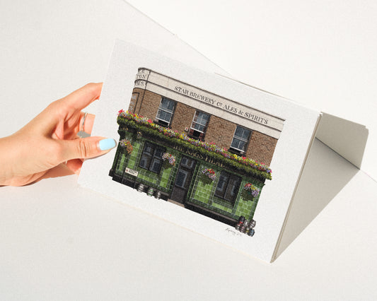 Greenwich - The Pelton Arms pub - Giclée Print (unframed)