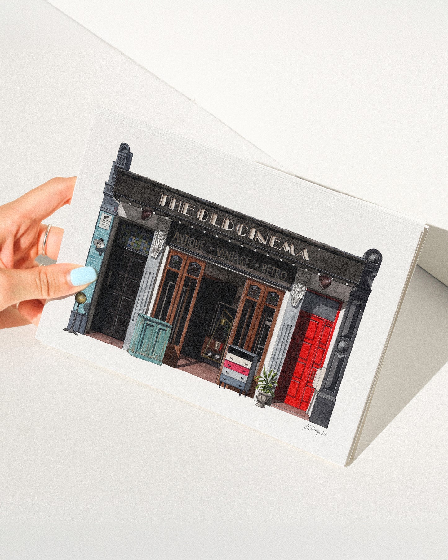 Chiswich - The Old Cinema - Giclée Print (unframed)