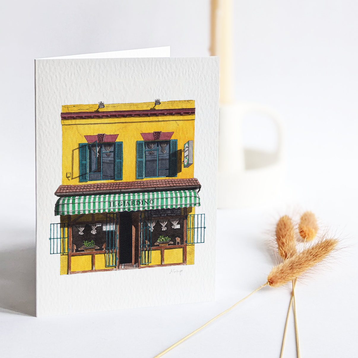 Peckham - Il Giardino - Greeting card with envelope ...