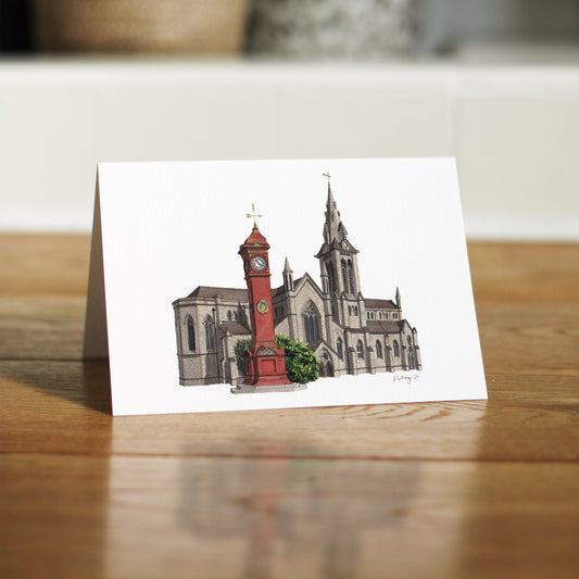 Highbury Place Clocktower - Greeting card with envelope