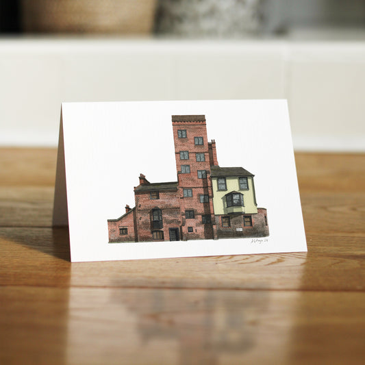Islington - Canonbury Tower - Greeting card with envelope - Newington Green