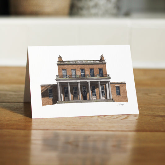 Stoke Newington - Clissold House - Greeting card with envelope - Newington Green