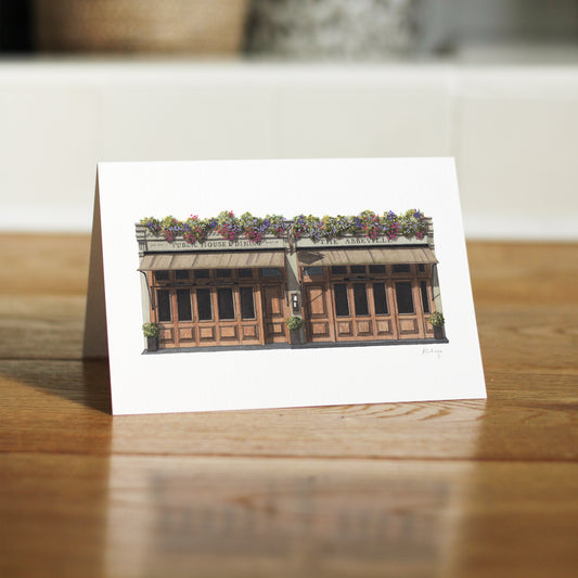 Clapham - The Abbeville - Greeting card with envelope