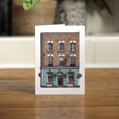 Kentish Town - The Pineapple pub - Greeting card with envelope