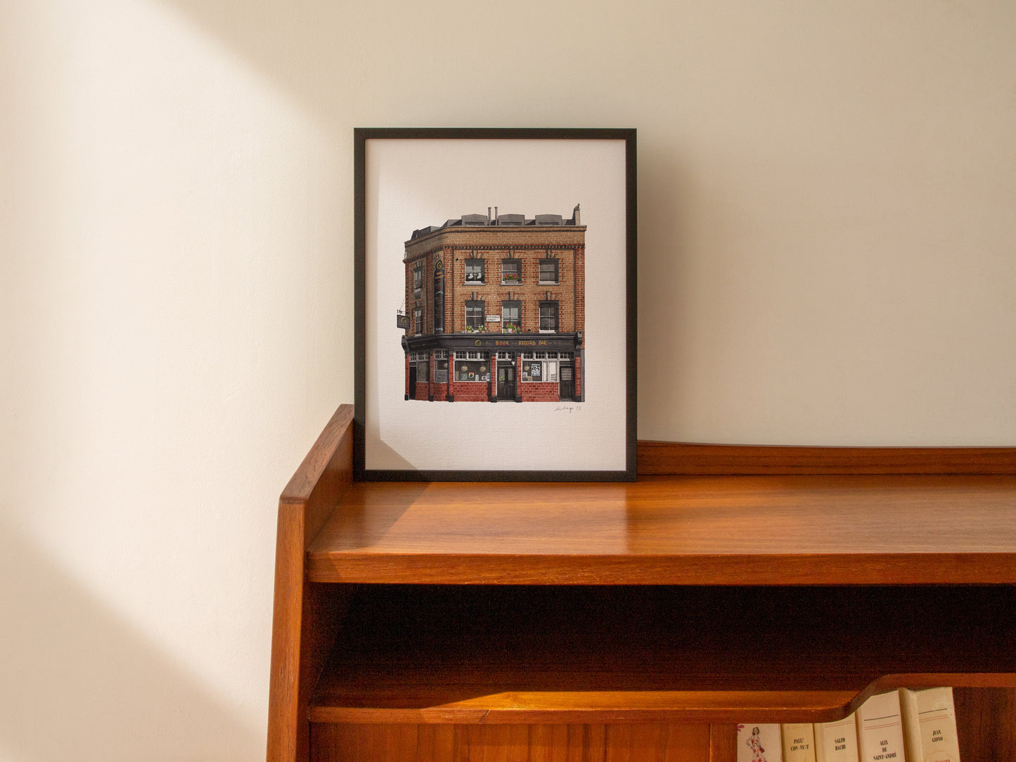 West Norwood - Book and Record Bar - Giclée Print (unframed)