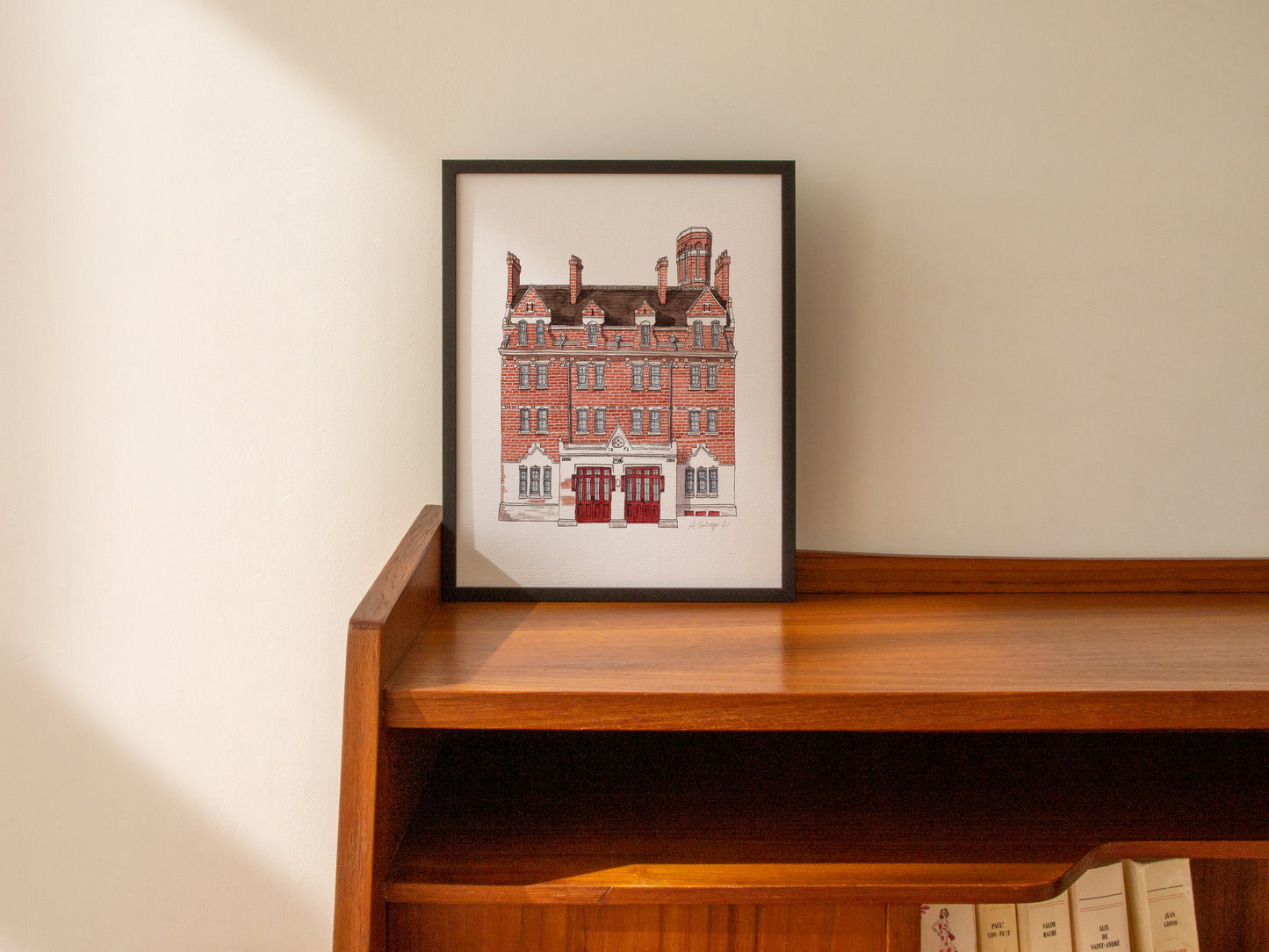 West Norwood - Old Fire Station - South London Theatre - Giclée Print (unframed)