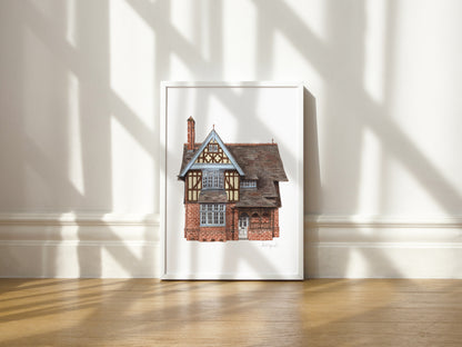 Dulwich Village - Park Lodge - Giclée Print (unframed)