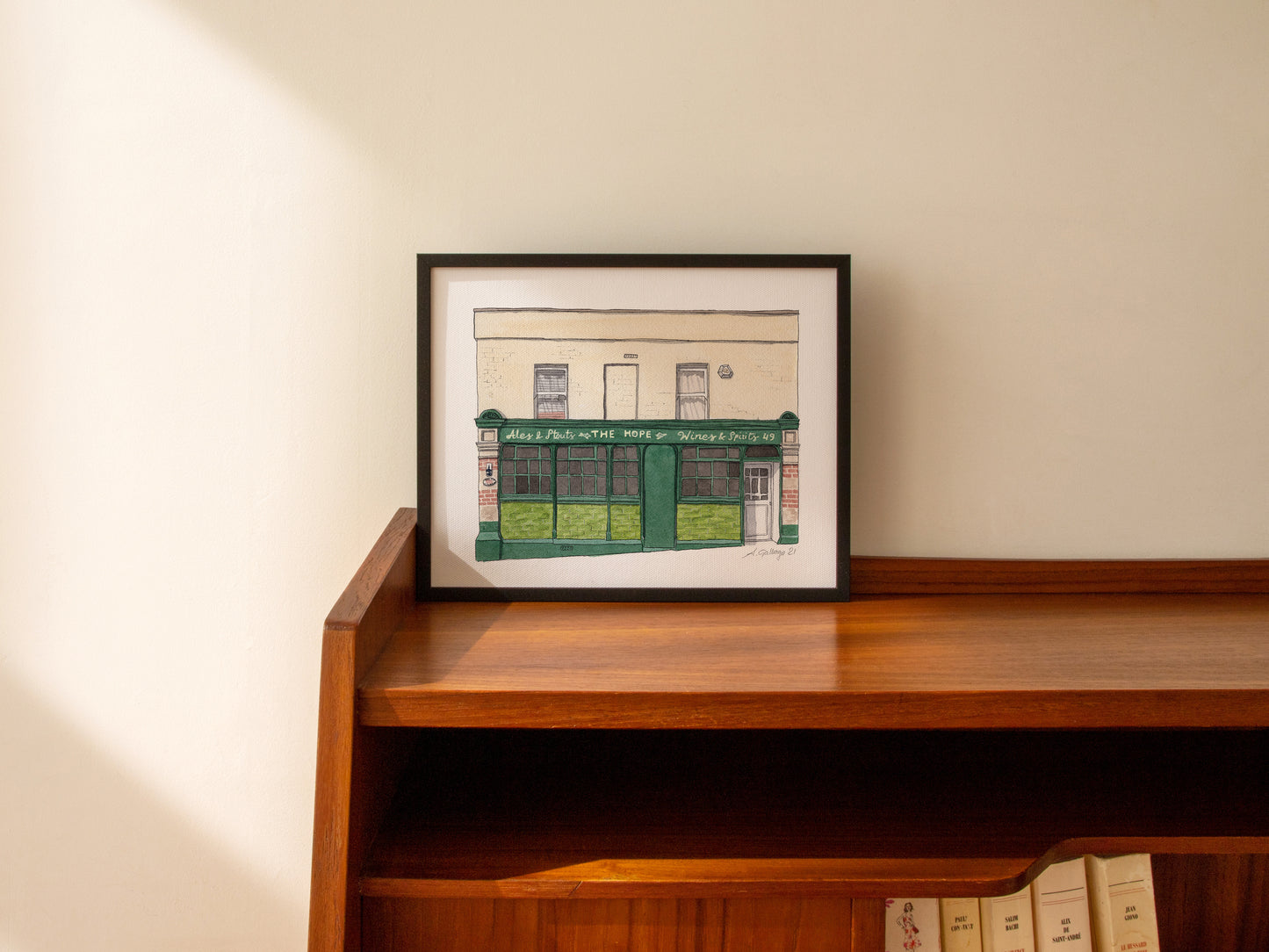 West Norwood - The Hope Pub - Giclée Print (unframed)